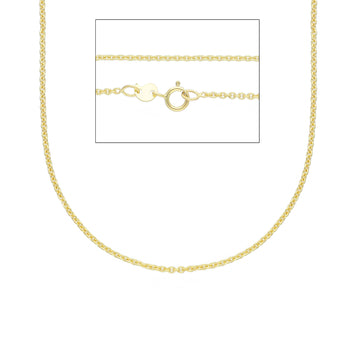 Collana donna JOY Gioielli Oro in oro 9KT giallo rolò MISURA UNICA