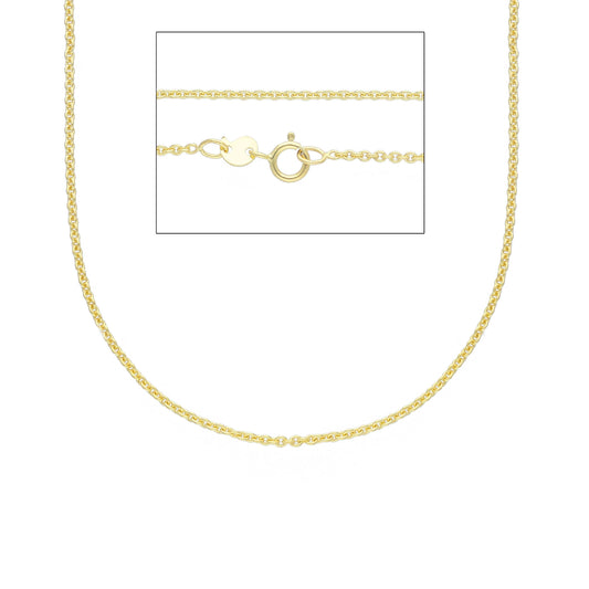 Collana donna JOY Gioielli Oro in oro 9KT giallo rolò MISURA UNICA