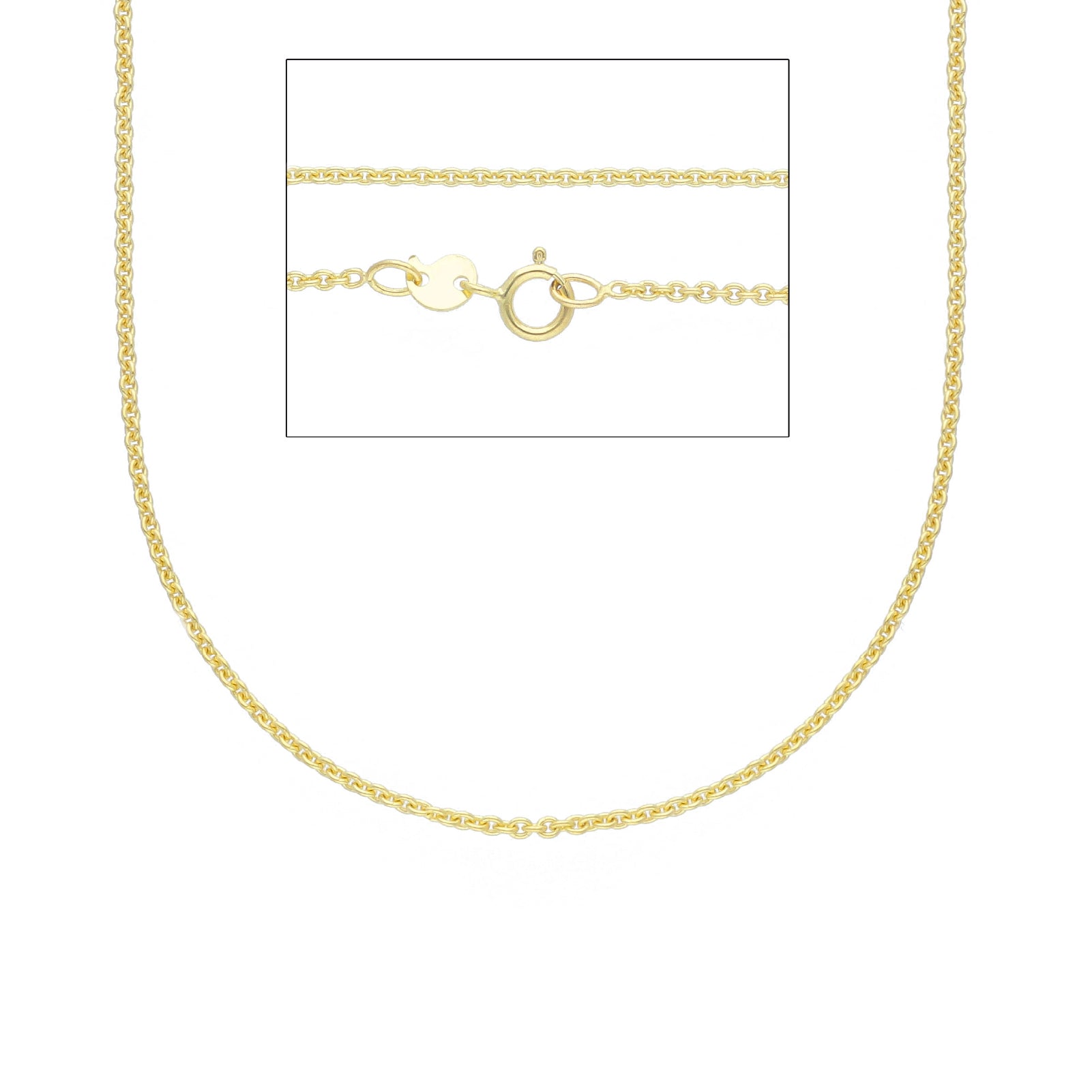 Collana girocollo JOY Gioielli Oro in oro 9KT catena rolò MISURA UNICA