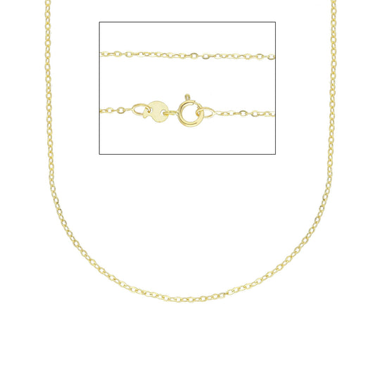 Collana girocollo JOY Gioielli Oro in oro 9KT giallo rolò MISURA UNICA