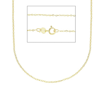 Collana girocollo JOY Gioielli Oro in oro 9KT giallo rolò MISURA UNICA