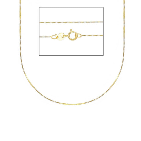 Collana catena veneta Joy Gioielli in oro giallo 9 KT 40 cm MISURA UNICA