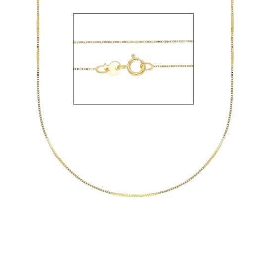 Collana catena veneta Joy Gioielli in oro giallo 9 KT 45 cm MISURA UNICA