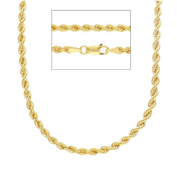 Collana girocollo JOY Gioielli Oro in oro 9KT catena corda MISURA UNICA