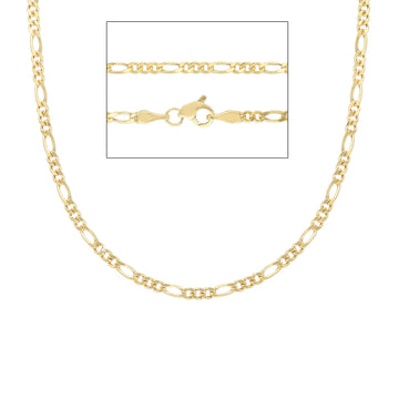 Collana girocollo figaro JOY Gioielli Oro in oro 9KT giallo MISURA UNICA
