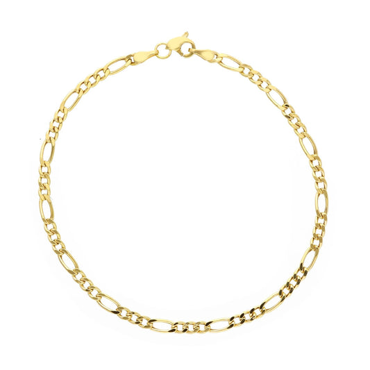 Bracciale uomo JOY Gioielli Oro in oro 9KT maglia figaro