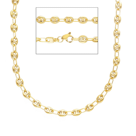 Collana JOY Gioielli Oro in oro 9KT maglia marina 45 mm MISURA UNICA