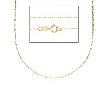 Collana catena forzatina Joy Gioielli Oro in oro giallo 18kt MISURA UNICA
