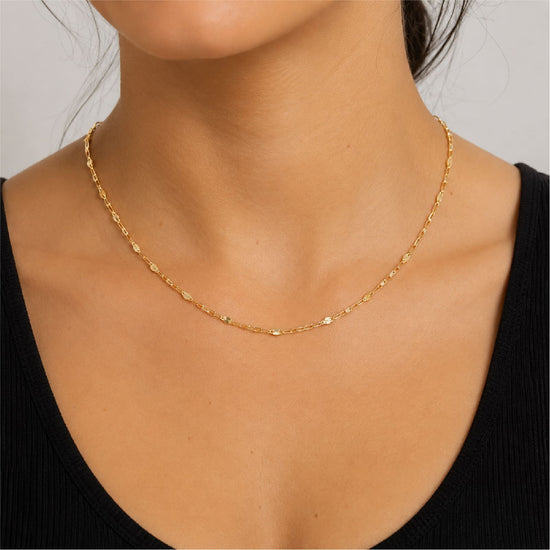 Collana catena forzatina Joy Gioielli Oro in oro giallo 18kt MISURA UNICA