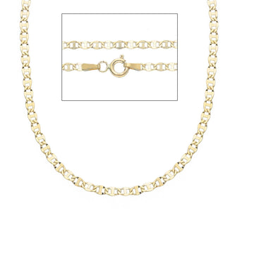 Collana catena battuta Joy Gioielli Oro in oro giallo 18kt MISURA UNICA