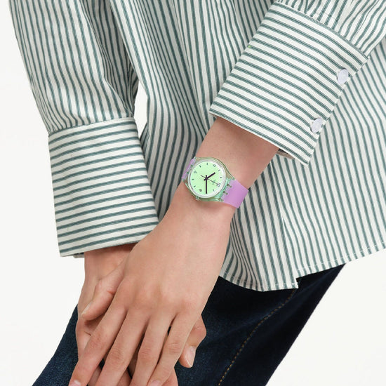 Orologio solo tempo Swatch The May Collection da donna SO28G401-3