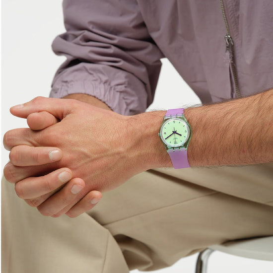 Orologio solo tempo Swatch The May Collection da donna SO28G401-4