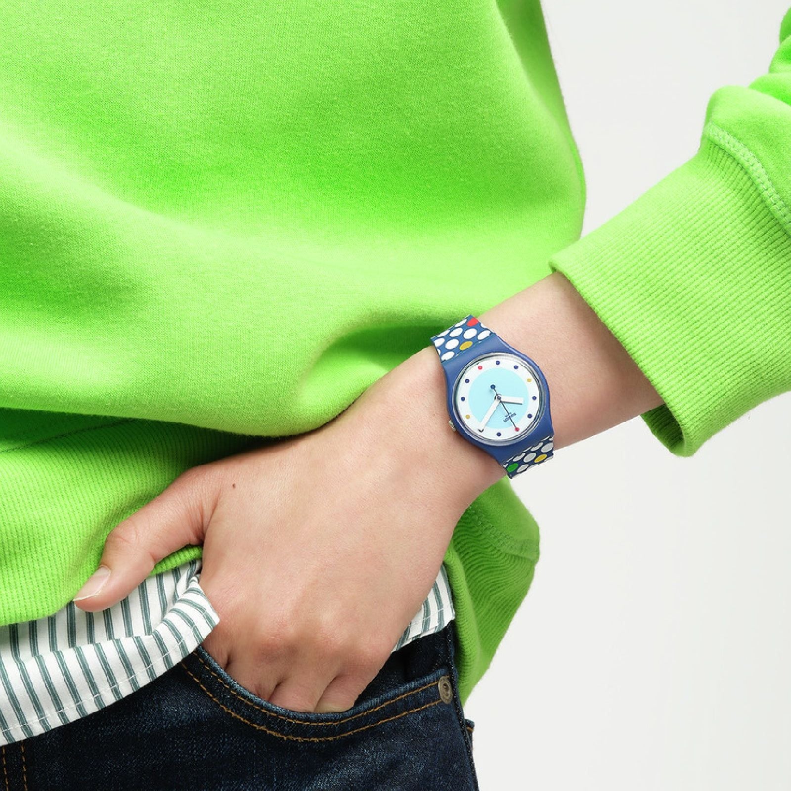 Orologio solo tempo Swatch The May Collection unisex SO28N115-3
