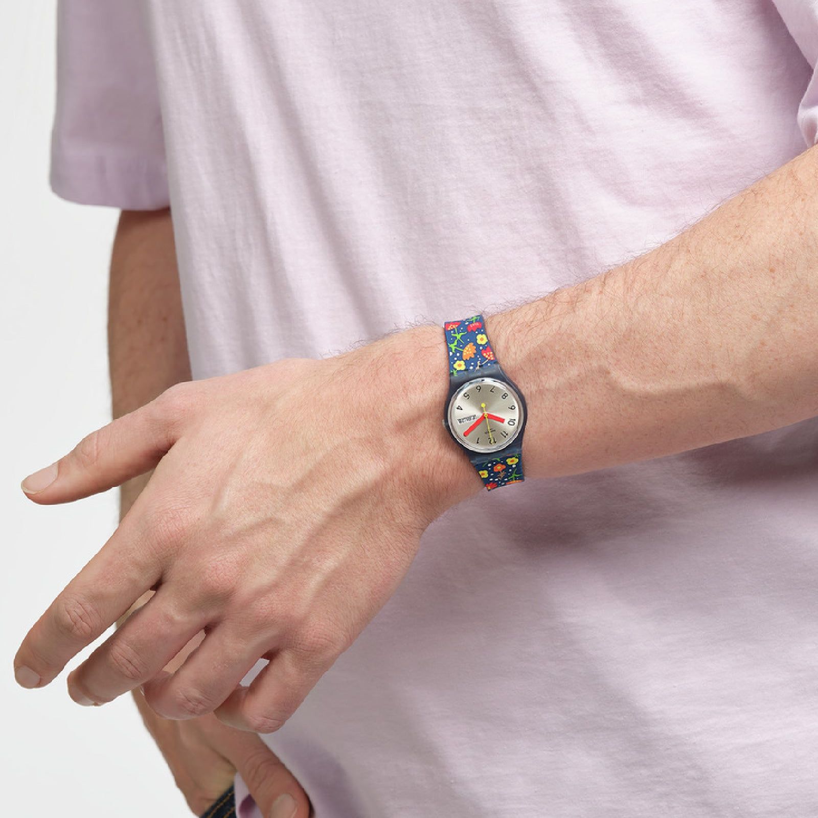Orologio solo tempo Swatch The March Collection da donna SO28N704-3