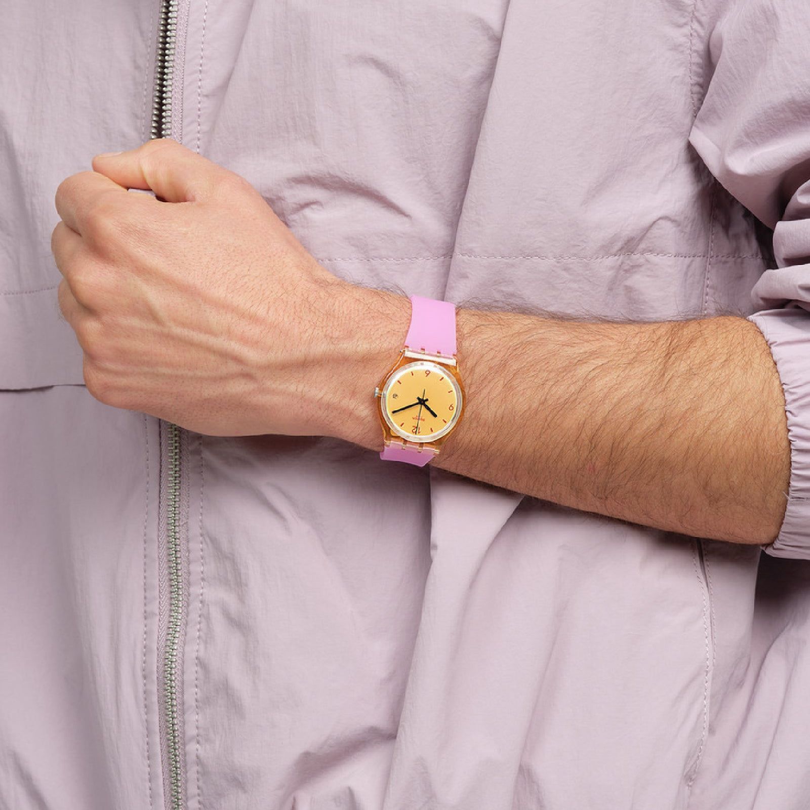Orologio solo tempo Swatch The May Collection da donna SO28O401-4