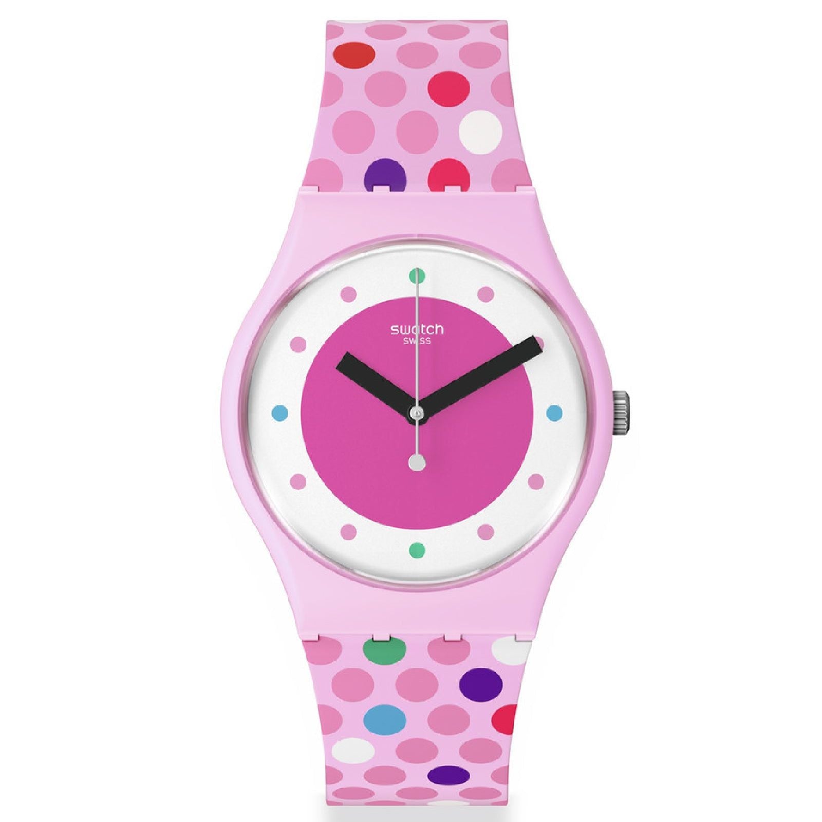 Orologio solo tempo Swatch The May Collection da donna SO28P109-1