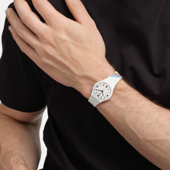 Orologio solo tempo Swatch The March Collection unisex SO28W700-3