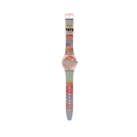 Orologio unisex Swatch x Tate Gallery Turner, The Scarlet Sunset cassa 34mm SO28Z700-2