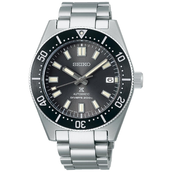Orologio automatico Seiko Prospex Mare uomo in acciaio quadrante nero 40,5mm SPB143J1-1
