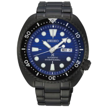Orologio uomo automatico Seiko Prospex Save The Ocean acciaio nero blu 45mm SRPD11K1-1