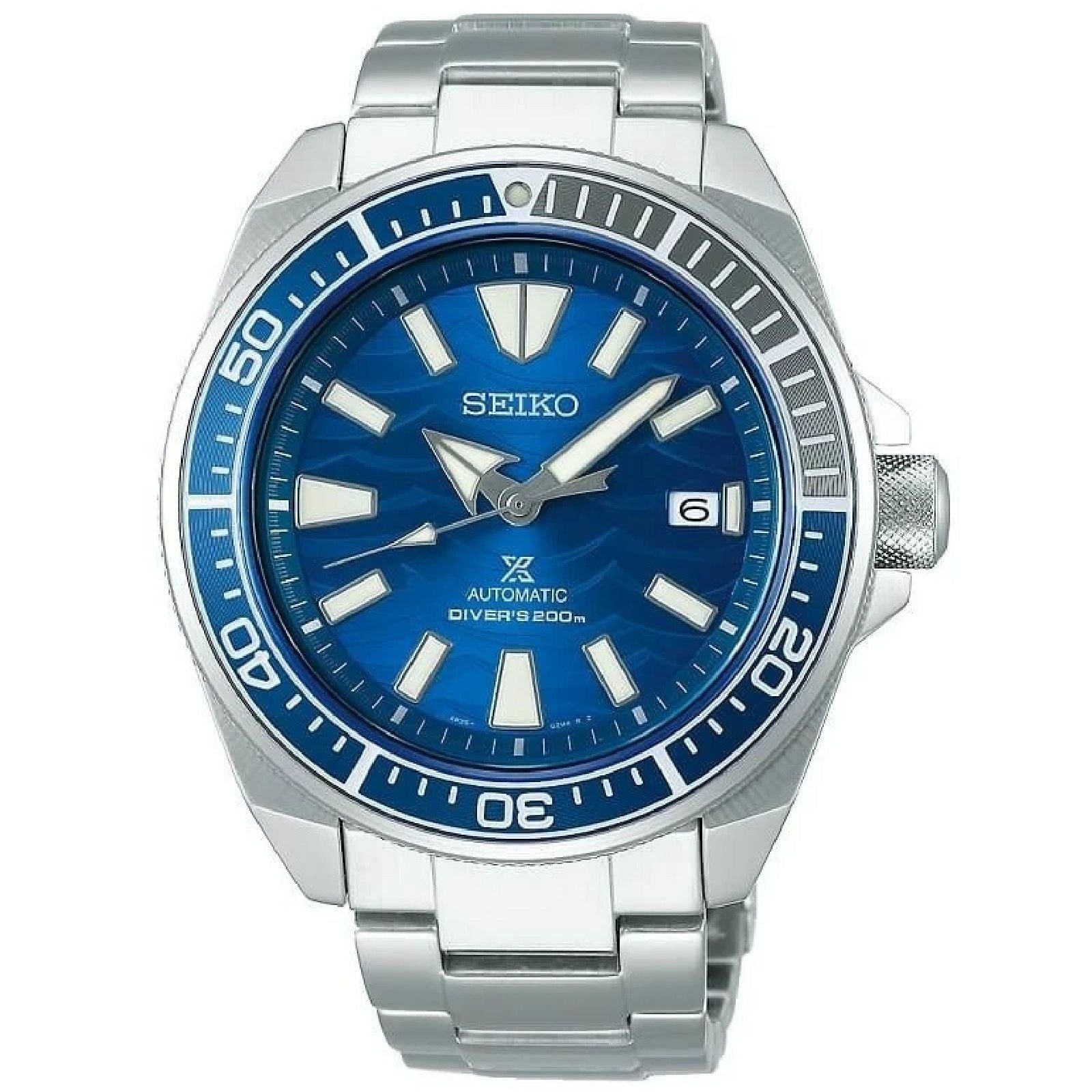 Orologio uomo automatico Seiko Prospex Save The Ocean acciaio blu 48,4mm SRPD23K1-1