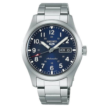 Orologio automatico Seiko 5 Sports uomo acciaio quadrante blu 39mm SRPG29K1-1