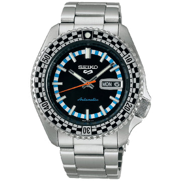 Orologio automatico uomo Seiko 5 Sports acciaio quadrante nero 42,5mm SRPK67K1-1