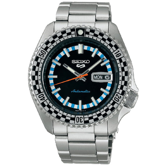 Orologio automatico uomo Seiko 5 Sports acciaio quadrante nero 42,5mm SRPK67K1-1