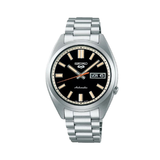 Orologio uomo Seiko 5 Sports SNXS series in acciaio quadrante nero 37,4mm SRPK89K1-1