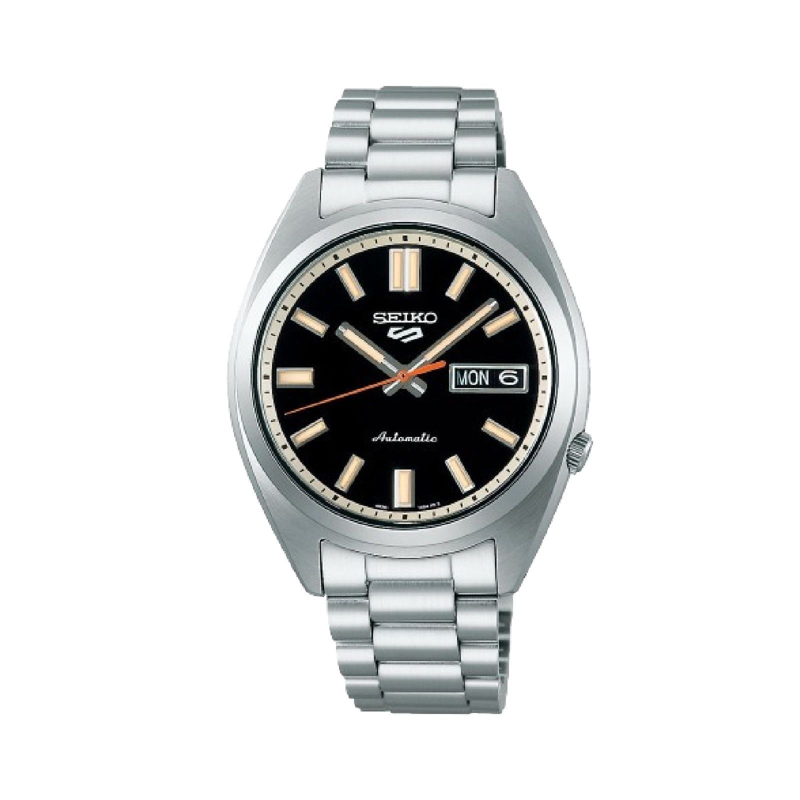 Orologio uomo Seiko 5 Sports SNXS series in acciaio quadrante nero 37,4mm SRPK89K1-1