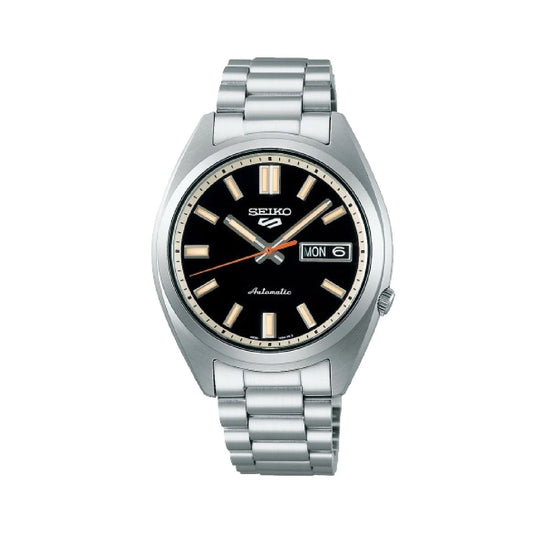 Orologio uomo Seiko 5 Sports SNXS series in acciaio quadrante nero 37,4mm SRPK89K1-1
