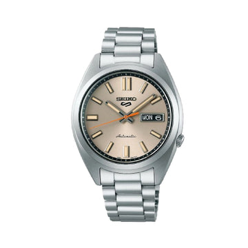 Orologio uomo Seiko 5 Sports SNXS series in acciaio quadrante beige 37,4mm SRPK91K1-1