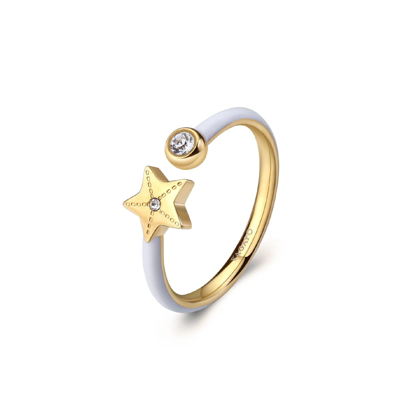 Anello S’Agapõ Vibes da donna SVB70-1