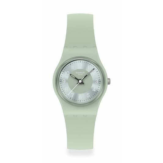Orologio solo tempo Swatch silicone plastica verde cassa 25mm