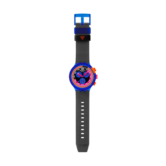 Orologio solo tempo Swatch PAY! In biosourced multicolor