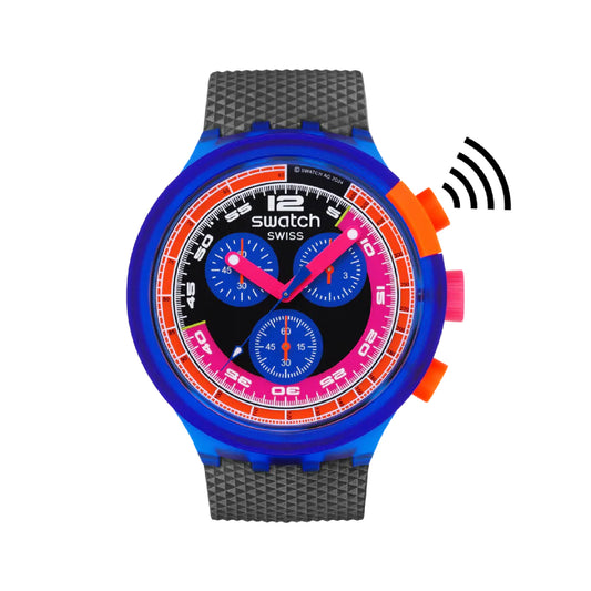 Orologio solo tempo Swatch PAY! In biosourced multicolor