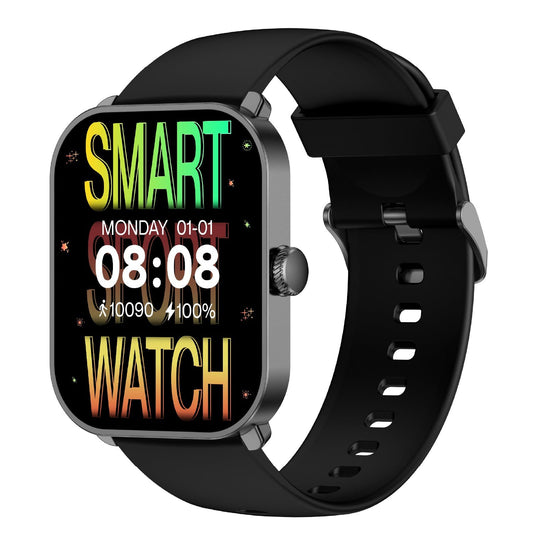 Orologio smartwatch unisex Smarty 2.0 in plastica e silicone nero 45x36,6mm SW070A-1