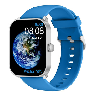 Orologio smartwatch unisex Smarty 2.0 in plastica e silicone azzurro 45x36,6mm SW070E-1