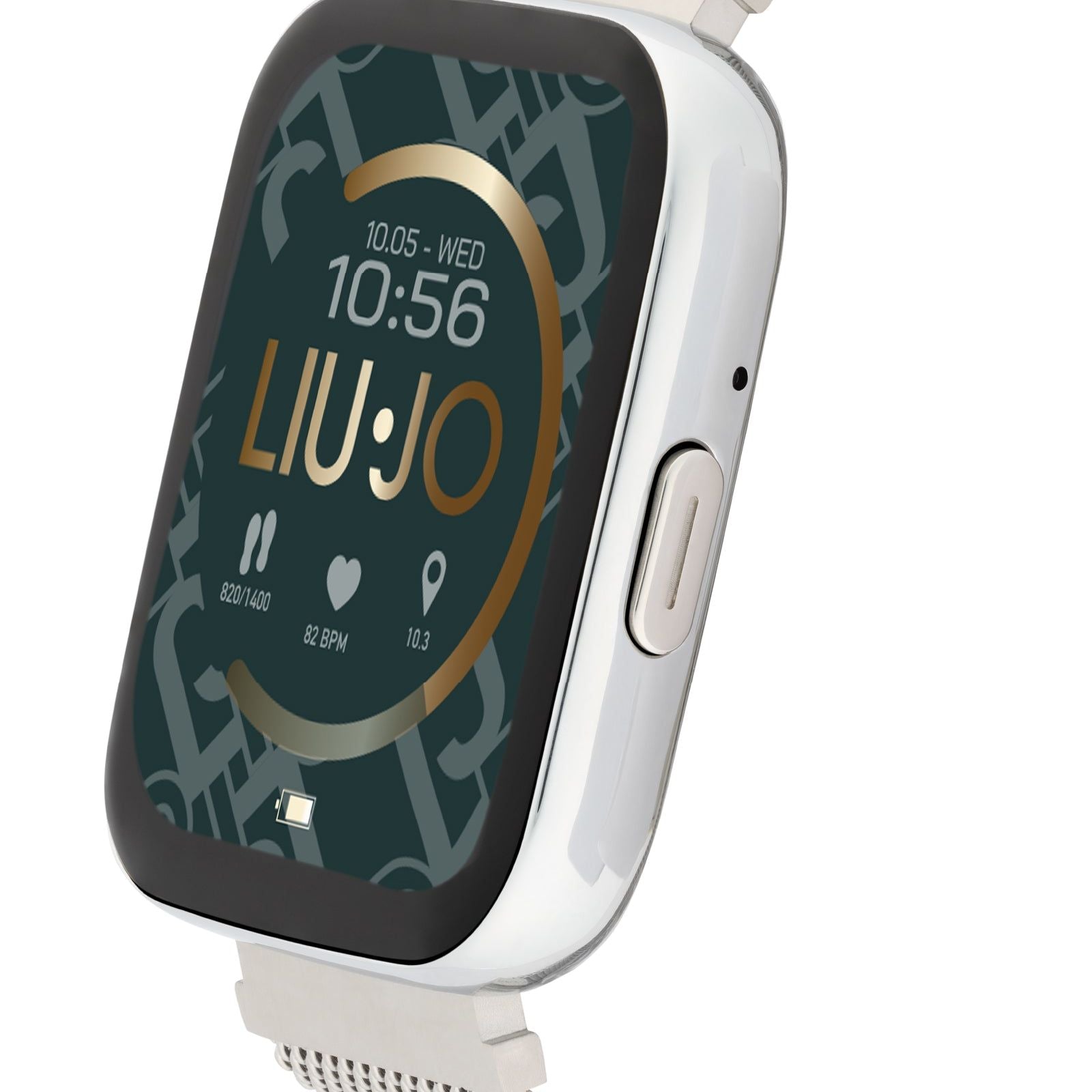 Orologio unisex Liu Jo Smartwatch Voice Slim maglia Milano 36X44 mm SWLJ081-2