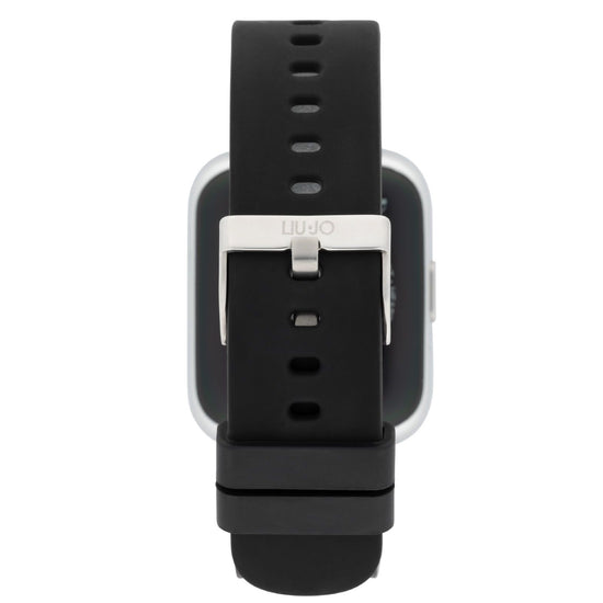 Orologio unisex Liu Jo Smartwatch Voice Slim cinturino silicone nero 36X44 mm SWLJ087-3
