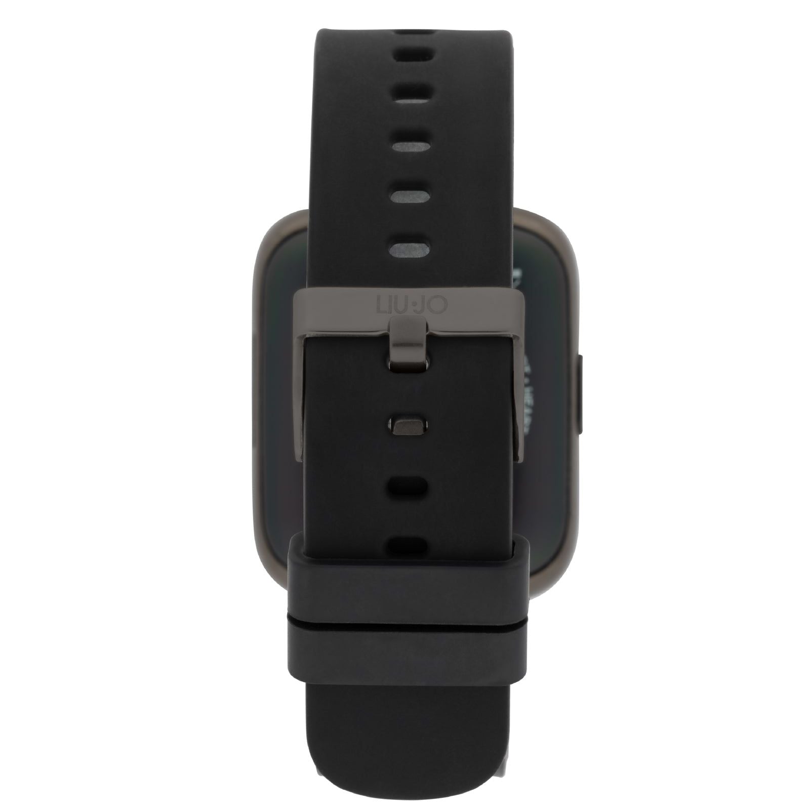 Orologio unisex Liu Jo Smartwatch Voice Slim nero cinturino silicone nero 36X44 mm SWLJ096-3