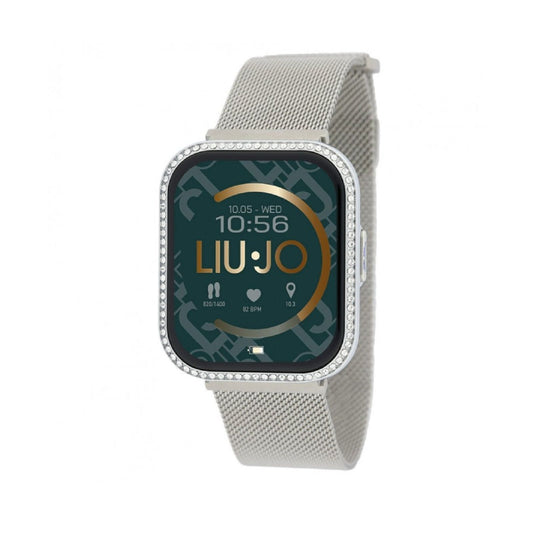Orologio donna Liu Jo Smartwatch Luxury in acciaio con cristalli SWLJ097-1