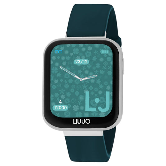 Orologio Liu Jo Smartwatch Voice unisex cassa alluminio cinturino silicone ottanio SWLJ106-1