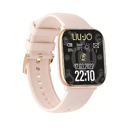 Orologio donna Liu Jo Smartwatch acciaio rosé e cinturino rosa SWLJ153-1