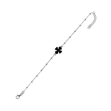 Bracciale catena Joy Gioielli Argento in argento quadrifoglio 19 cm