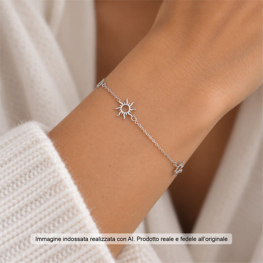 Bracciale catena Joy Gioielli Argento in argento con soli 20 cm