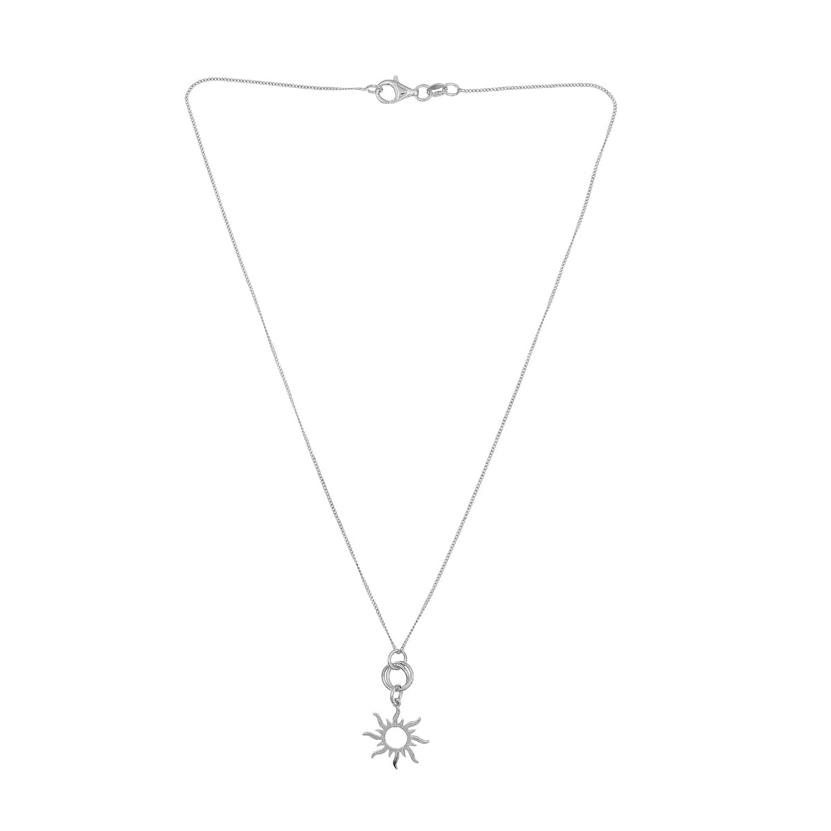 Collana catena Joy Gioielli Argento in argento con sole MISURA UNICA