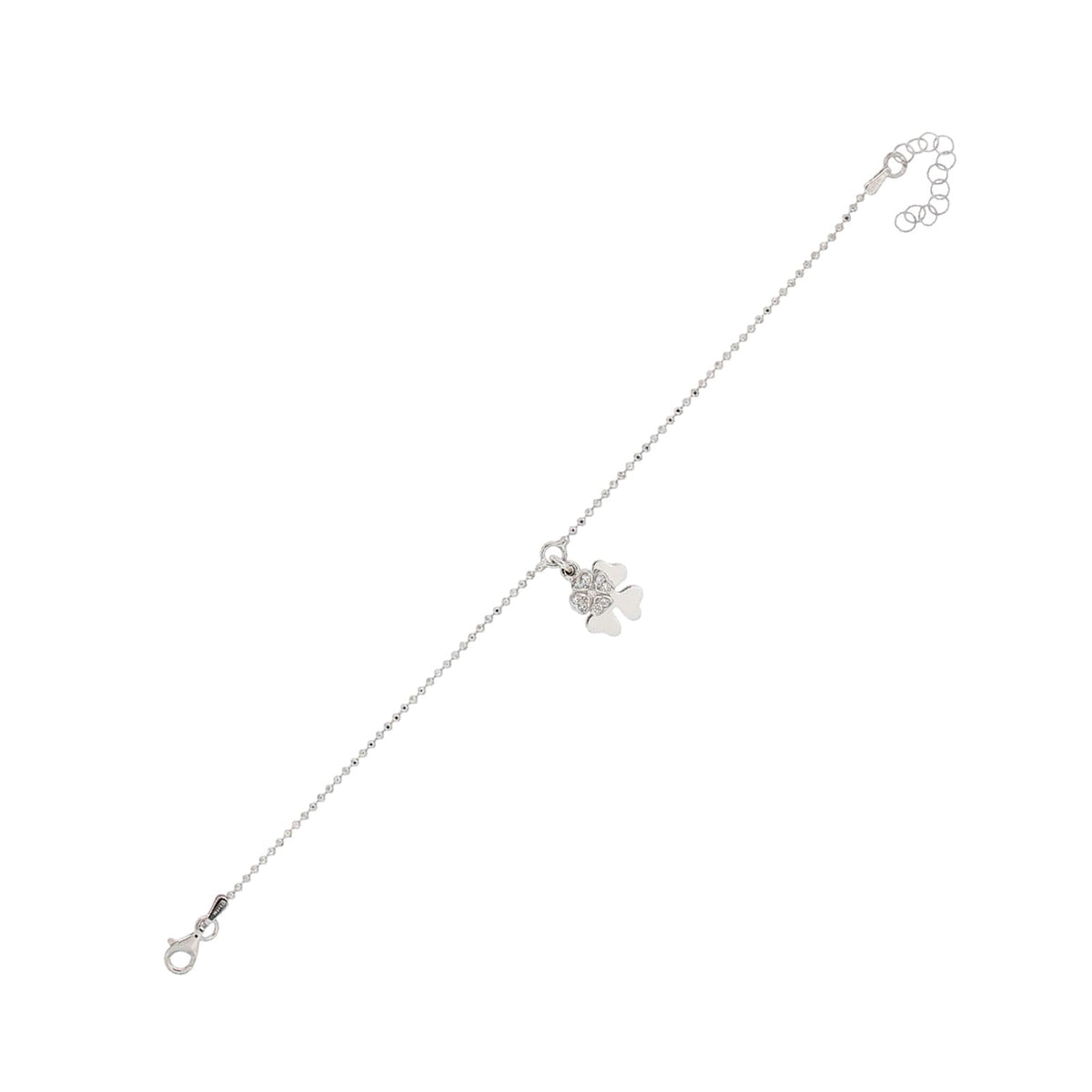 Bracciale Joy Gioielli Argento in argento con quadrifogli 20 cm