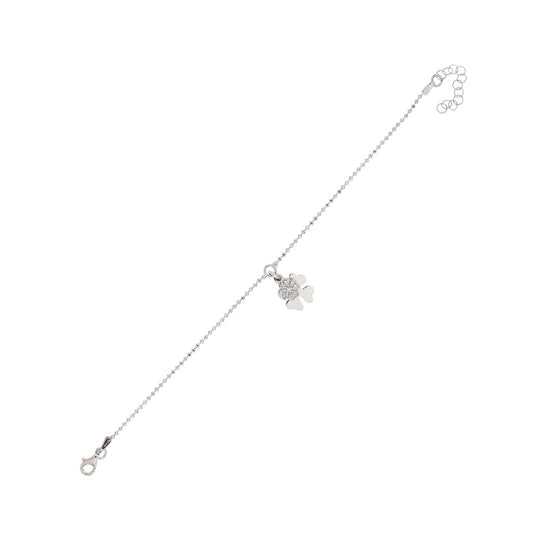 Bracciale Joy Gioielli Argento in argento con quadrifogli 20 cm