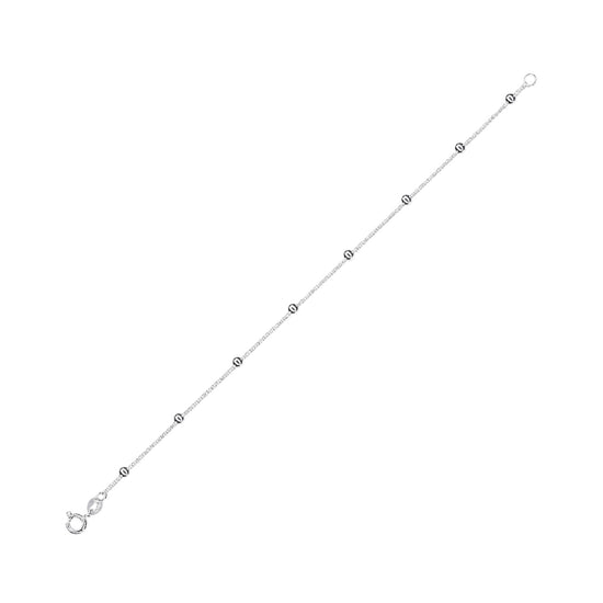 Bracciale catena Joy Gioielli Argento in argento con sfere 19 cm